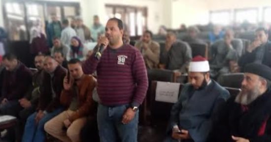 جلسة لاستعراض متطلبات المواطنين من الخطة الاستثمارية بمركز ديرمواس في المنيا