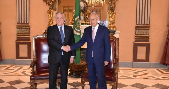 أبو الغيط يستقبل وزير خارجية إيطاليا.. ويؤكد: نتطلع لتعزيز التعاون بيننا