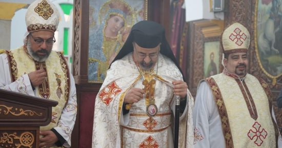 بطريرك الأقباط الكاثوليك يترأس قداس ذكرى تأسيس كاتدرائية السيدة العذراء بقويسنا