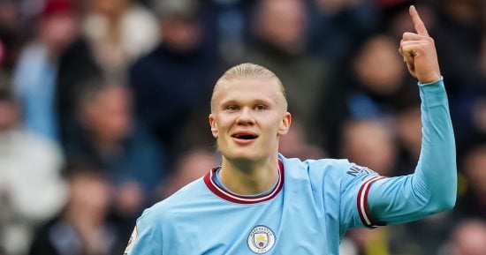 ترتيب هدافي الدوري الإنجليزي بعد هاتريك هالاند ضد وولفرهامبتون
