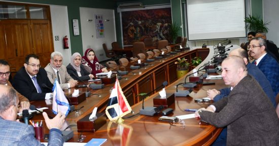 لجنة تطوير الصناعة في المنطقة الصناعية بمدينة جمصة تعقد الاجتماع التحضيرى