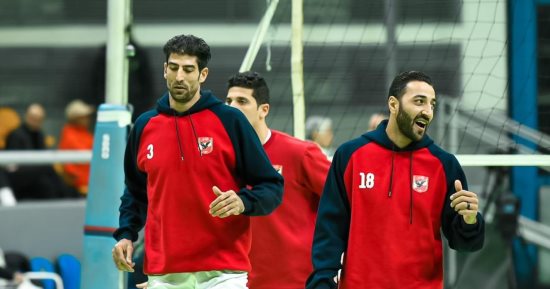 الأهلى يهزم الاتحاد فى ثالث جولات الدور قبل النهائى بدورى الكرة الطائرة رجال