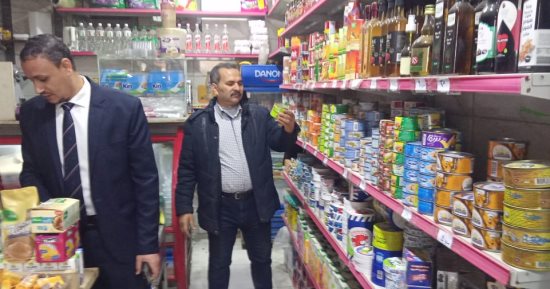 حملات تموينية على الأسواق بمدن محافظة كفر الشيخ.. صور
