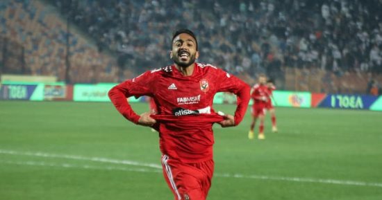 كهربا يذبح عجلاً بعد هدفه أمام الزمالك فى مباراة القمة