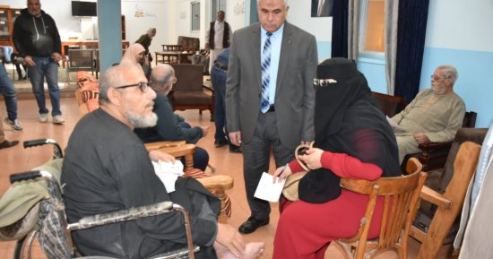 جامعة مدينة السادات تطلق قافلة طبية بإحدى دور المسنين بالمنوفية ‏‎ضمن حياة كريمة