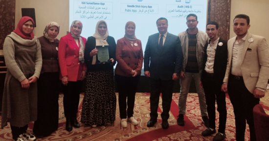 فريق مكافحة العدوى بمستشفى بنها الجامعى يحصد المركز الأول على الجمهورية..صور