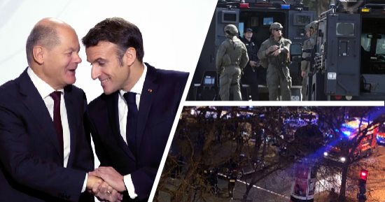 العالم هذا الصباح.. منفذ إطلاق النار في ولاية كاليفورنيا الأمريكية يتخلص من حياته.. القوات الفرنسية تقتل مسلحا فى باريس هدد شرطة باريس.. تعهد أوروبي بتعزيز الدعم العسكري لأوكرانيا ضد روسيا مهما طالت الحرب.. صور