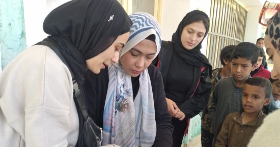 "القومي للسكان" يواصل القوافل السكانية الشاملة بمختلف قرى شمال سيناء.. صور