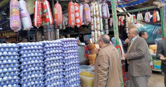 افتتاح معرض أهلا رمضان للسلع الغذائية المخفضة بالحامول في كفر الشيخ.. صور