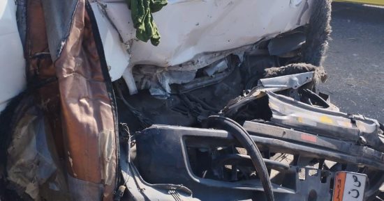 إصابة 5 مواطنين فى حادث تصادم ميكروباص وأتوبيس فى الأقصر