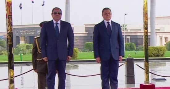 الرئيس السيسى يصل أكاديمية الشرطة لحضور حفل الداخلية بعيد الشرطة الـ71