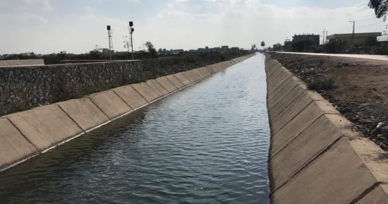 وزير الرى يبحث الموقف التنفيذى لأعمال تأهيل الترع بمختلف المحافظات