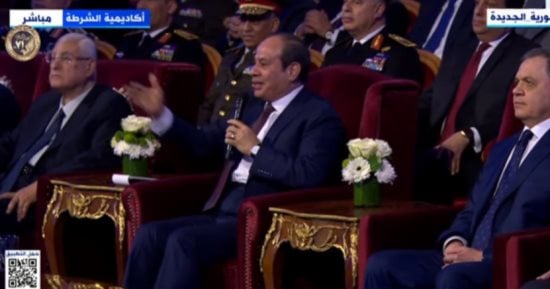 الرئيس السيسي: استطعنا القضاء على موجة الإرهاب بنسبة تقترب من 100%