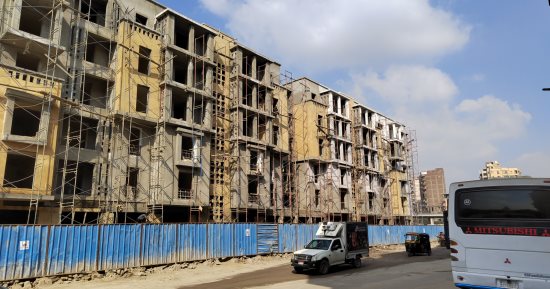 بدء عمليات تشطيب عمارات مشروع روضة السيدة 2