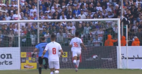 15 دقيقة.. الزمالك يضغط والمحلة يتقدم بهدف لجابريل أوروك.. فيديو