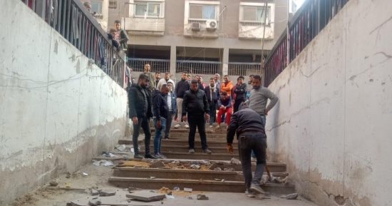 الجيزة: فتح جراجات ورفع 400 حالة إشغال فى حملة بالطالبية