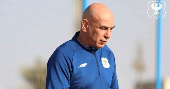 حسام حسن يطالب لاعبى المصرى بحصد كأس الرابطة لمصالحة الجماهير 