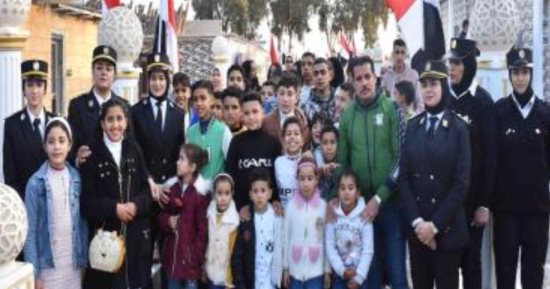 مديريات الأمن تحتفل بأسر الشهداء والمصابين فى عيد الشرطة.. صور