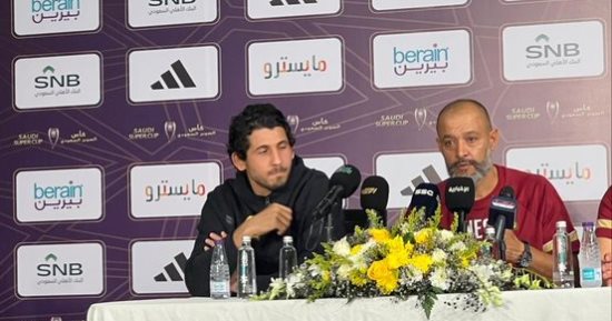 سانتو: درسنا النصر جيدًا وهدفنا تتويج الاتحاد بكأس السوبر السعودى
