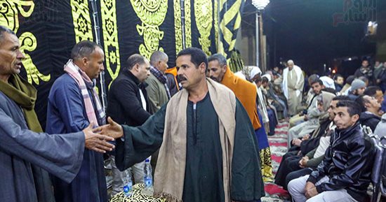 عزاء الزميل علام عبدالغفار بمسقط رأسه فى الفيوم