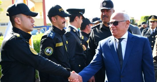 محافظ بورسعيد يهنئ رجال الشرطة بمناسبة الذكرى الـ71 لعيدهم.. صور