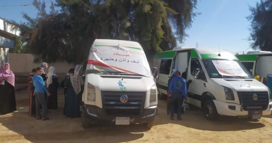 صحة الوادى الجديد: علاج 664 حالة مرضية مجاناً ضمن قوافل حياة كريمة