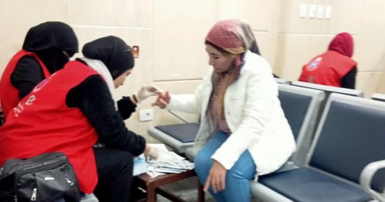 فحص 5 آلاف مواطن بمنشآت"الداخلية" بمبادرة فحص الأمراض المنقولة بالدم بالإسماعيلية