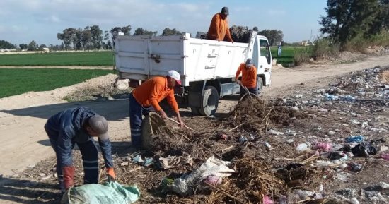 تحرير 58 محضر مخالفة بيئية ورفع 80 ألف طن مخلفات صلبة فى الإسكندرية