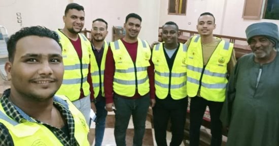 إدارة بنوك الدم بأسوان تنظم حملة خارجية للتبرع فى كوم أمبو