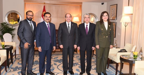 رئيس مجموعة "أدانى" الهندية: نعتزم عقد شراكات مع صندوق مصر السيادى