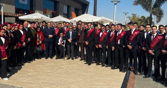 جامعة كفر الشيخ تنظم زيارة لجناح وزارة الدفاع فى معرض القاهرة الدولى للكتاب