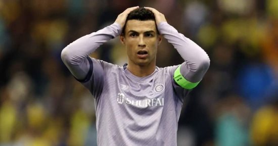 هل تعرض كريستيانو رونالدو للإصابة أمام الاتحاد؟ فيديو وصور