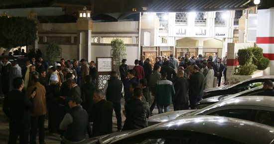 وفد حزب مصر أكتوبر يؤدى واجب العزاء فى الراحل علام عبد الغفار بالحامدية الشاذلية