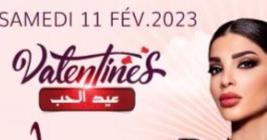 دينا حايك تحيى حفلاً غنائيًا فى تونس بمناسبة عيد الحب