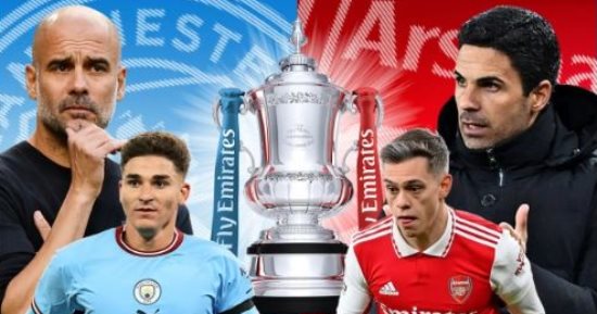 التشكيل المتوقع لمباراة مانشستر سيتي ضد أرسنال فى كأس الاتحاد الإنجليزي