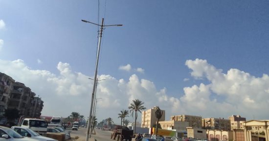 حالة الطقس في دمياط.. شمس ساطعة وانخفاض بدرجات الحرارة "صور"