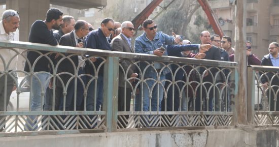 محافظ الجيزة يتفقد الأعمال الإنشائية لمواقف السرفيس الجديدة بالمريوطية فيصل