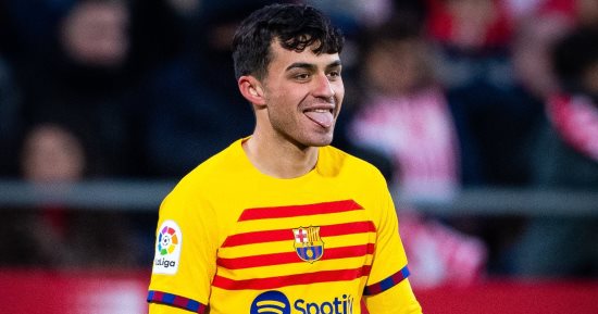 بيدري يصل للمباراة الـ100 بقميص برشلونة فى عمر الـ20 