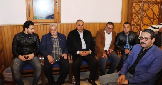 وفد حزب إرادة جيل يؤدى واجب العزاء فى الراحل علام عبد الغفار بالحامدية الشاذلية
