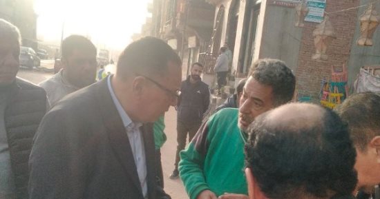 محافظ الشرقية يتابع أعمال التطوير بمنطقة كفر أبو حسين‎‎.. صور