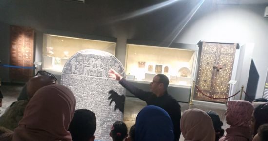 افتتاح معرض "حماة الوطن" وورشة لذوي الهمم بمتحف كفر الشيخ احتفالا بعيد الشرطة 