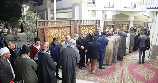 وداع أخير  .. كبار الإعلاميين وأسرة اليوم السابع فى عزاء علام عبد الغفار