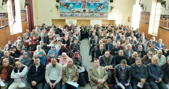 وكيل "تعليم دمياط" يرأس لجنة مقابلات المرشحين لرؤساء ومراقب أول لجان ثانوية عامة
