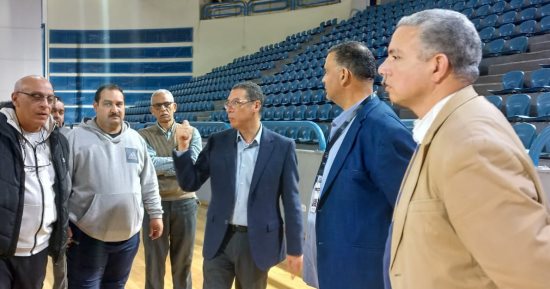 اتحاد الطائرة يتفقد الصالات المغطاة باستاد القاهرة قبل البطولة العربية.. صور