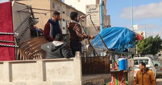 محافظ مطروح: تكثيف الحملات اليومية لرفع القمامة والإشغالات من الشوارع والطرق