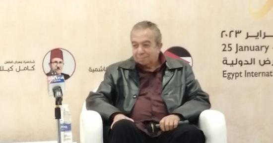 المخرج جمال عبد الحميد فى ندوة بمعرض الكتاب: كنت بهرب من المدرسة وأروح الاستوديو