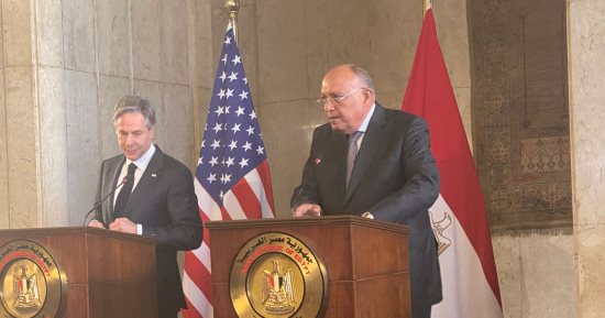 شكري: المباحثات مع بلينكن تطرقت إلى سد النهضة والقضية الفلسطينية