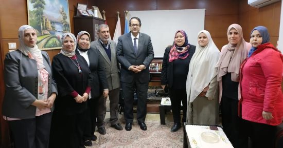 تكريم المعلمين الفائزين فى المسابقة الدولية MIE Expert بالغربية
