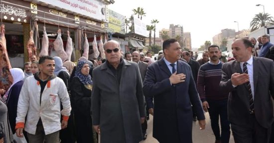 محافظ الدقهلية يدشن مبادرة تخفيض أسعار بيع اللحوم بمنافذ مواطنون ضد الغلاء