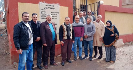 تسليم مبنى الوحدة البيطرية بالغنيمى عقب إحلالها وتجديدها بقلين كفر الشيخ